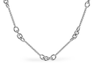 A328-32982: TWIST CHAIN (18IN, 0.8MM, 14KT, LOBSTER CLASP)
